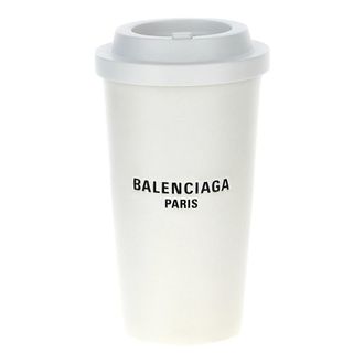 Balenciaga Home, Dames, Wit, ONE Size, Leer, 9 AM Clutch