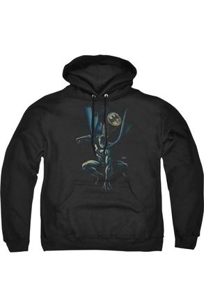 Gildan Batman Calling All Bats Adult Pull Over Hoodie / Hooded Sweatshirt