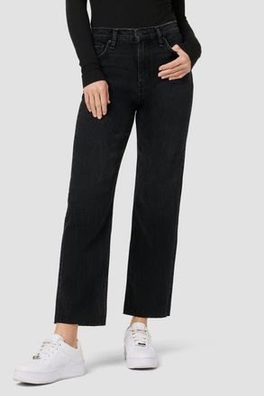 Hudson Remi High-Rise Straight Ankle in Fade To Black at Nordstrom, Size 23