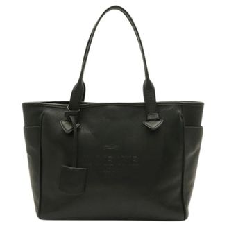 Loewe Pre-owned Tote Bag - Dames - Vintage Shopper - Zwart - ONE Size - Leer - Vintage