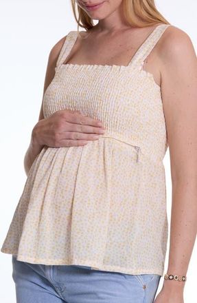 Cache Coeur Maternity and Nursing Top Ambre in Yellow at Nordstrom, Size X-Large
