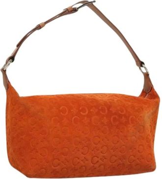 Celine Pre-owned Shoulder Bags, female, Orange, Size: ONE SIZE Pre-owned Vintage Hand Bag