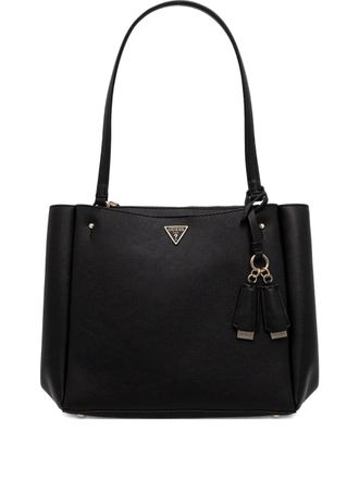 Guess Co Talent ring-charm tote bag - women - Polyurethane - One Size - Black