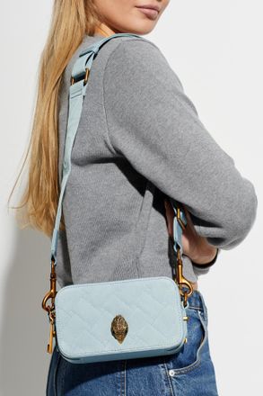Kurt Geiger Shoulder Bag Small Kensington, Womens, Blue