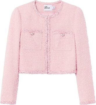 Self Portrait Boucle Jacket