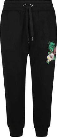 Dolce & Gabbana Pantalone - Heren - Sweatpants - Zwart - M - Broeken