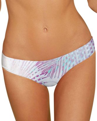 Stone Fox Swim Malibu Moderate Bikini Bottom In Sfs Lucid Dream