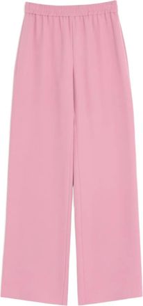 Valentino Garavani Pantaloni Cady con vita elasticizzata - Rosa