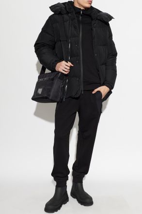 Moncler Monzoni Down Jacket, Mens, Black
