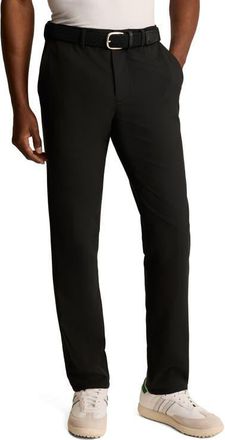 Bonobos Performance Link Recycled Polyester Golf Pants in Jet Black at Nordstrom, Size 33 X 34