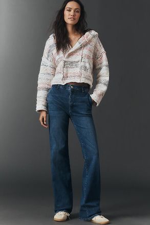 Frame Denim Straight Trouser High-Rise Straight-Leg Jeans
