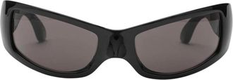 Balenciaga Raven Cat Zonnebril - Dames - Zonnebrillen - Zwart - ONE Size - Accessoires