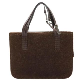 Chanel Pre-owned Tote Bags, female, Brown, Size: ONE SIZE Pre-owned Vintage Tote Bag