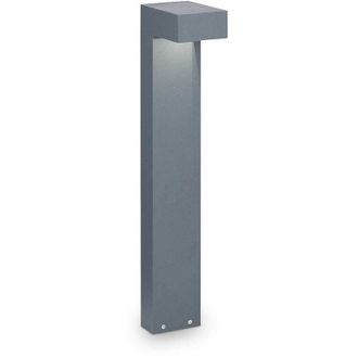 Ideal Lux Ideal Lux - Sirio - 2 Light Small Outdoor Bollard Anthracite IP44, G9