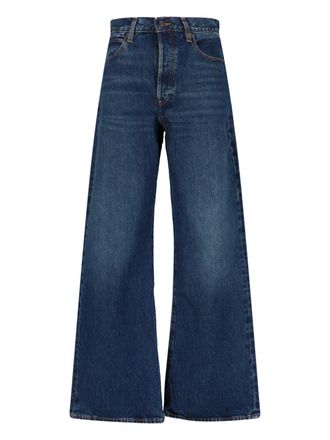 Frame Denim Wide Jeans - Blue