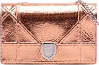 Dior Pre-owned Cross Body Bags, female, Orange, Size: ONE SIZE Pre-owned Vintage Cross Body Bag