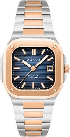 Duxot Quadrata Automatic Blue Dial Mens Watch DX-2073-44