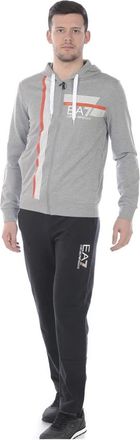 Emporio Armani Training Set - Heren - Trainingspakken - Veelkleurig - L - Katoen - Fitness