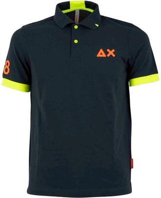 Sun 68 Polo Shirts - Heren - Polos - Grijs - S - Katoen - Tops