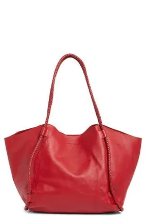 Lucky Brand Zila Leather Tote Bag in Salsa at Nordstrom Rack