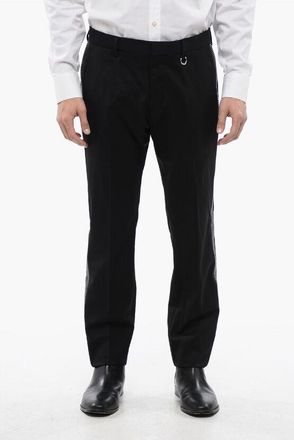 John Richmond Wool AKULIN Pants With Rhinestones Side Bands size 48