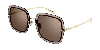 POMELLATO PM0106S 004 Womens Sunglasses Gold Size 54