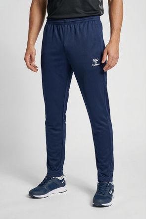 Hummel Trainingshose HUMMEL, Herren, Gr. M (48/50), N-Gr, blau (marine), Obermaterial: 100% Polyester, Hosen Trainingshose