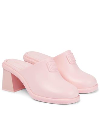 Miu Miu Logo clogs
