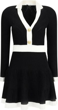 Balmain Chic Knit Short Dress