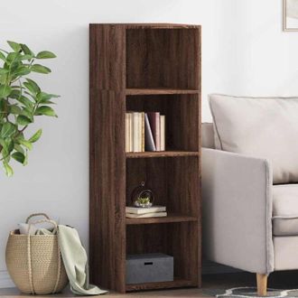 vidaXL Credenza Rovere Marrone 40x41x124cm in Legno Multistrato - Vidaxl