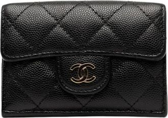 Chanel Pre-owned Wallets, female, Black, Size: ONE SIZE Pre-owned Wallet