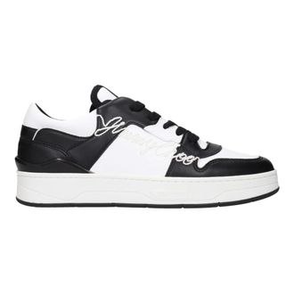Jimmy Choo London Zapatillas Bajas de Piel Florent - Shoes - Hombre - Negro - 41 1/2 EU