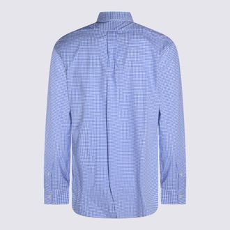 Polo Ralph Lauren Mens Shirts 2863 Blue-White Check _co Ea Blue/white