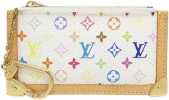 Louis Vuitton Pre-owned Wallets, female, Multicolor, Size: ONE SIZE Pre-owned Canvas wallets