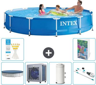 Intex Piscina Con Estructura Redonda - 366x76 Cm - 7-piezas S25