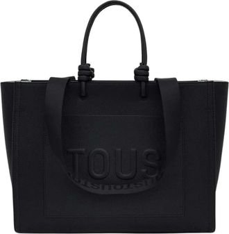 Tous Tous, Tassen, Dames, Zwart, ONE Size, Leer, La Rue New Tote
