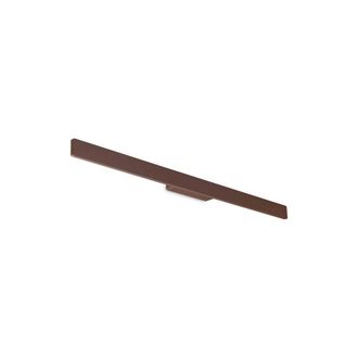 Netlighting Linea Outdoor Flush Wall Lamp Coffee 1950Lm 3000K IP54 in Brown