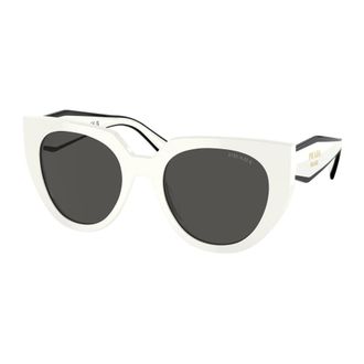 Prada Dames, Accessoires, Wit, Maat: 52 MM