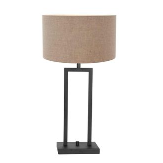 Steinhauer L&aacute;mpara De Mesa - Stang - Negro - Lino Metal - &Oslash; - Steinhauer