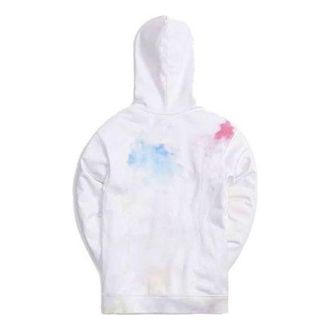 Kith Tie Dye Williams III Hoodie White Red KH2636-101