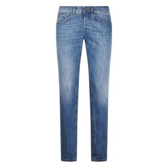 Dondup Slim-fit Jeans, male, Blue, Size: W35 George Skinny Jeans