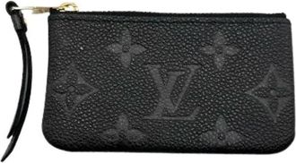 Louis Vuitton Pre-owned Clutches, female, Black, Size: ONE SIZE Pre-owned Leather louis-vuitton-bags