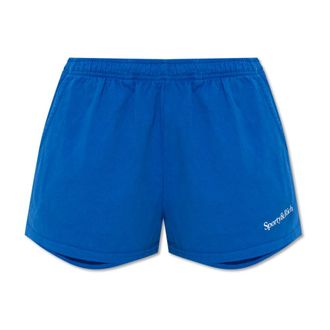 Sporty & Rich Donna, Pantaloncini, Blu, M, new