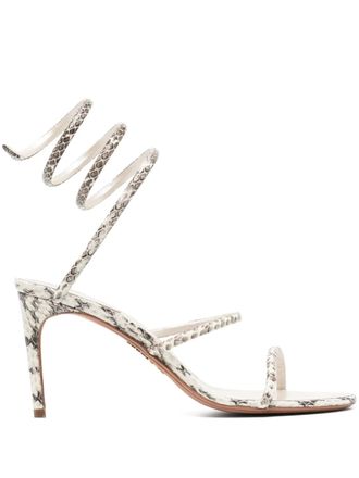 Rene Caovilla 80mm Cleo sandals - Neutrals