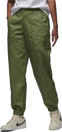 Nike Jordan (WMNS) Air Jordan Woven Trousers Green DZ3375-340