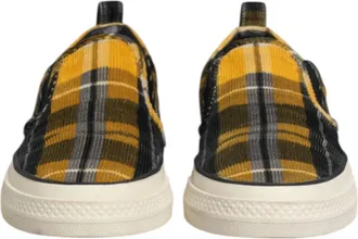 Dolce & Gabbana Multicolor Portofino Tartan Check Sneakers Mens Shoes (Pre-Owned)