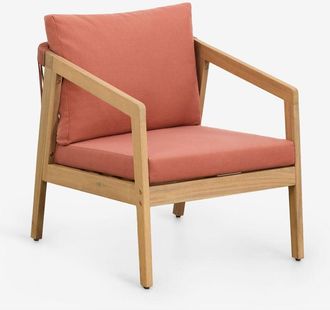 Sklum Sklum - Sill&oacute;n En Madera De Acacia Y Cuerda Trenzada Kaela