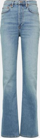 Re/Done 70s high-rise bootcut jeans