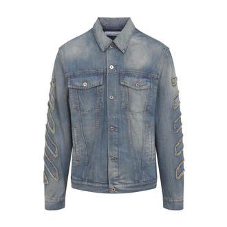 Off-white Uomo, Giacche, Blu, XL, new