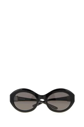 Balenciaga Womens Black Acetate Sunglasses Exterior: Occhiali Da Sole